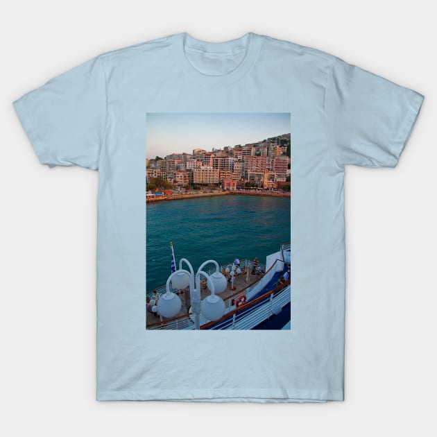 Turkey. Leaving the city of Kusadasi. T-Shirt by vadim19